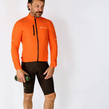 Chaqueta cortavientos ES16 Supreme color caqui naranja