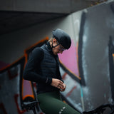 Pantalones de ciclismo de invierno ES16 Supreme unisex - con badana. Musgo