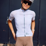 Pantalón ciclista ES16 Supreme marrón castaño
