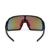 Gafas de ciclismo ES16 Enzo. Negro con lente azul hielo.