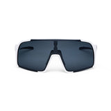 Gafas Enzo ES16. Blanco con lente polarizada gris.
