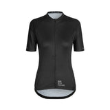 Maillot Ciclista ES16 Rayas Negro - Mujer