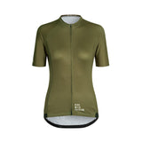 Maillot Ciclista ES16 Stripes Verde Profundo - Mujer