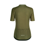 Maillot Ciclista ES16 Stripes Verde Profundo - Mujer