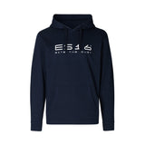 Sudadera con capucha de moda ES16. Azul marino. 100% algodón orgánico