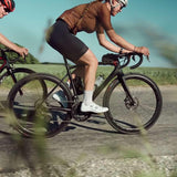 Maillot ciclista ES16 Rayas Marrón - Mujer